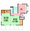 森貸家の間取り画像