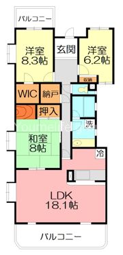 セレーノ鎌倉長谷の間取り画像