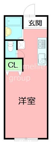 サイクルハイツIの間取り画像