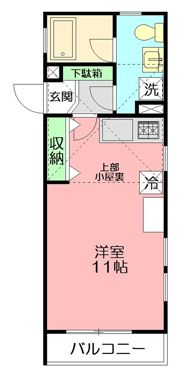 スカイコートの間取り画像