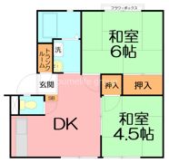 サンライフ栄Bの間取り画像