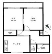 マンションカトレヤの間取り画像