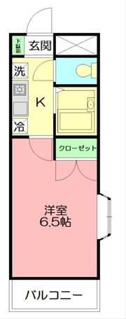 ハイツ井上IIの間取り画像