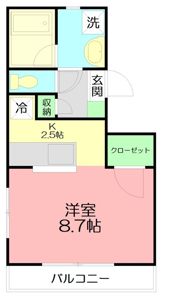 グランドエリスIの間取り画像