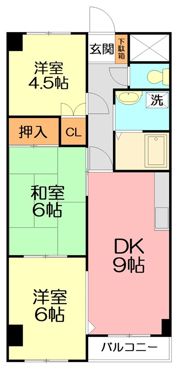 プラザエテルノの間取り画像