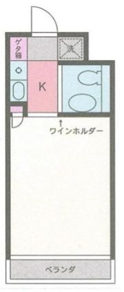 ワコーレ相武台前の間取り画像