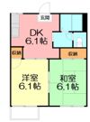石上ヴィレッジ Bの間取り画像