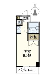 オセアン新沢ビルの間取り画像