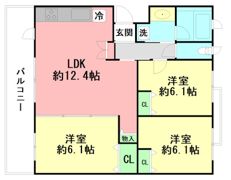 KENZO HAUS yokodaiの間取り画像