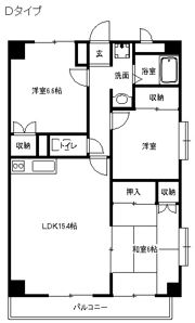 プラザ御殿の間取り画像