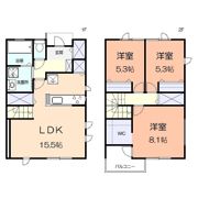 ハイツキリヤマBの間取り画像