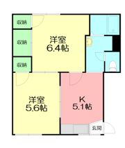 パレスサイドハイツの間取り画像
