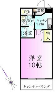 セレスティア江ノ島の間取り画像