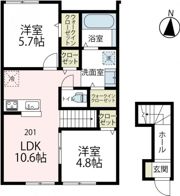 ラ・コリーヌの間取り画像