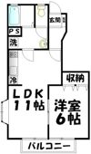 エクセレント・クレオの間取り画像