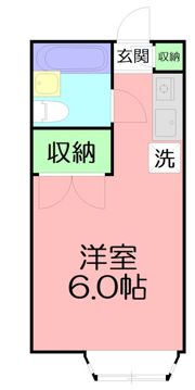 ブルーグレイス永田東Iの間取り画像
