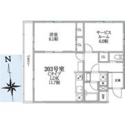 HS茅ヶ崎の間取り画像