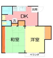 メゾンソレイユの間取り画像