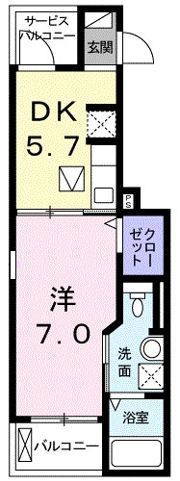 カシータ テラス 湘南の間取り画像