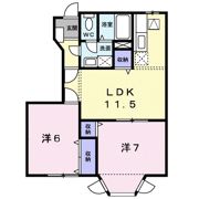 モンラルジュ8番館の間取り画像