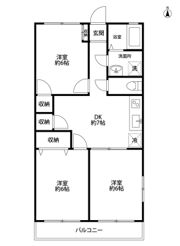 キャッスル希望の間取り画像