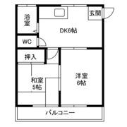 浜竹ユーホームの間取り画像