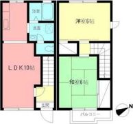 サンガーデン片岡の間取り画像