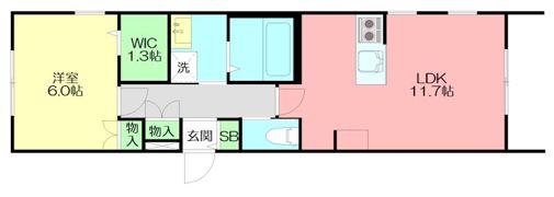 Maison Eauileの間取り画像