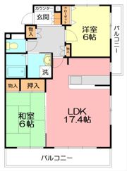 グランソラール丸の内の間取り画像