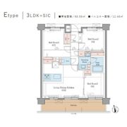 LUXENA＋PAWS藤沢の間取り画像
