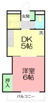 インペリア砥上の間取り画像