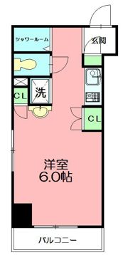 シーサイドビラ鵠沼の間取り画像
