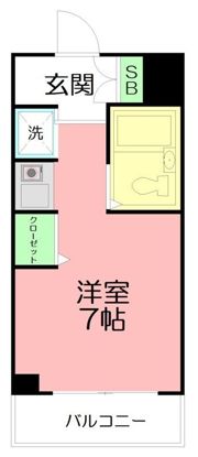 サンマールかしわ台の間取り画像