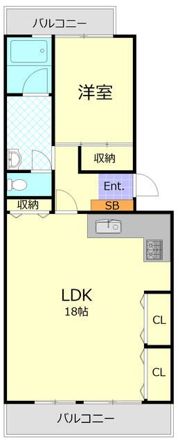 港南台駅前プラザの間取り画像