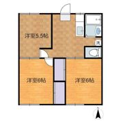 第5クレスト吉原の間取り画像
