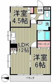 サンバレー飯島の間取り画像