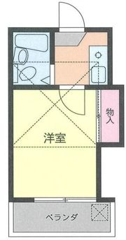 ハイツ市川第4の間取り画像
