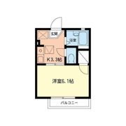 クレール梨木の間取り画像