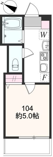 アザーレ・バモス藤沢本町の間取り画像
