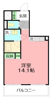FUJISAWA INN＆SUITESの間取り画像