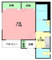 ドゥメック石上の間取り画像