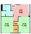 サンハイツ鵠沼の間取り画像