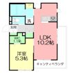Chalet 片瀬の間取り画像