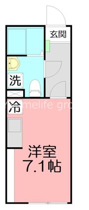 ロンディネ寒川の間取り画像