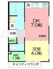 仮）鵠沼石上2丁目メゾンの間取り画像