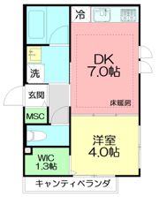 仮）鵠沼石上2丁目メゾンの間取り画像
