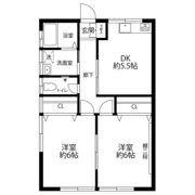 生川荘の間取り画像