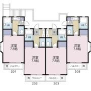 ピュアコートSANADAの間取り画像
