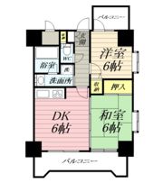 ライオンズプラザ海老名の間取り画像
