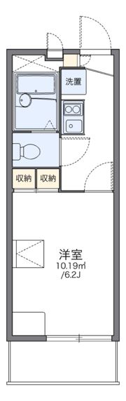 レオパレスエスポワールの間取り画像